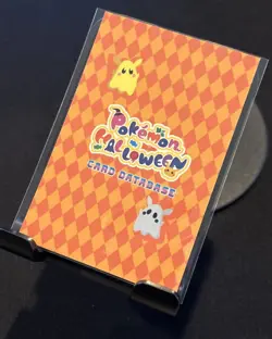 Rare Pokemon Halloween Full Art Smoliv Card Database Low Pop Card 🎃 - Image 2