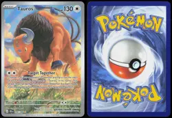 Tauros 096/086 Holo Illustration Rare Chaos Rising Pokemon Card Near Mint - Image 3