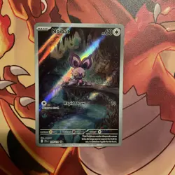 Pokemon Card TCG - Noibat 169/159 Illustration Rare Journey Together Near Mint - Image 2