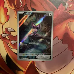 Pokemon Card TCG - Noibat 169/159 Illustration Rare Journey Together Near Mint - Image 3