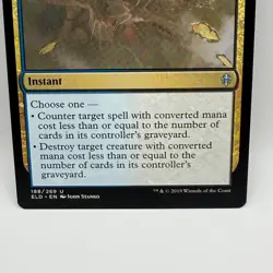 Drown in the Loch MTG Throne of Eldraine 188/269 Uncommon Dimir Instant Card - Image 3