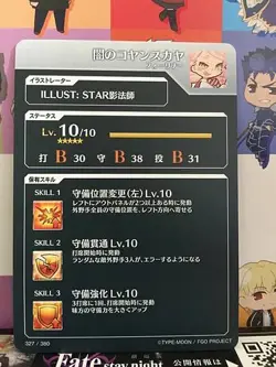 Koyanskaya of Darkness Foreigner Fate/Grail League Card FGO Grand Order - Image 2
