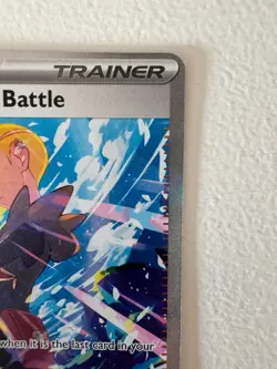 Gladion's Final Battle 118/084 SIR: Pitch Black Holo Pokemon Card - Image 3