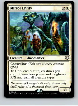 Magic the Gathering Mirror Entity Commander: Outlaws of Thunder Junction MTG - Image 1
