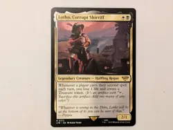 Magic The Gathering (MTG): Lotho, Corrupt Shirriff - The Lord of the Rings NM - Image 2