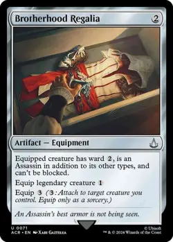 Brotherhood Regalia - NM (MTG Assassin's Creed 071) - Image 1