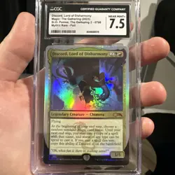 Discord, Lord of Disharmony MTG Secret Lair Ponies The Galloping 2 MLP CGC 7.5 - Image 1