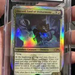Discord, Lord of Disharmony MTG Secret Lair Ponies The Galloping 2 MLP CGC 7.5 - Image 3