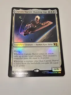 Captain Marvel, Shooting Star Commander: Marvel Super Heroes Foil - Image 1