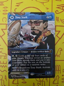 Tony Stark (Borderless) (0350) Marvel Super Heroes Regular - Image 1
