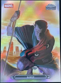 2026 Topps Chrome Marvel Comics NAMOR Marvel Fanfare Card #FF-31 c - Image 1