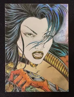 1995 SHI CHROMIUM MAGNACHROME CHASE CARD SUBSET M1-M6 COMIC IMAGES 6 CARDS NM+ - Image 4