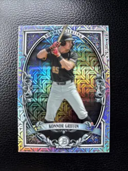 2026 Bowman Chrome Sterling Konnor Griffin Mojo Refractor BST-7 Pirates - Image 1