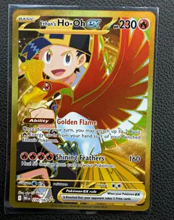 Pokemon Ethan's Ho-Oh ex 239/182 Destined Rivals NM - Image 1