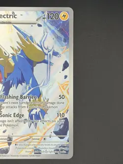 Manectric 089/084 Illustration Rare Pitch Black Pokemon Holo Near Mint - Image 2
