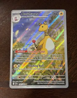 Pokemon TCG Ampharos 090/086 Chaos Rising NM - Image 1