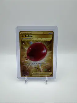 Pokemon TCG Air Balloon 213/202 Gold Secret Rare Sword & Shield Near Mint NM - Image 1