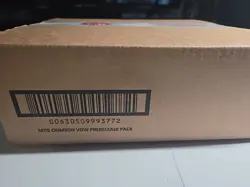 CASE OF 15 MAGIC THE GATHERING: INNISTRAD: CRIMSON VOW PRERELEASE PACKS SEALED - Image 1