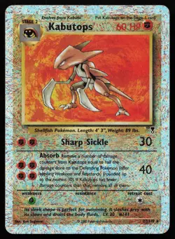 Kabutops 27/110 Reverse Holo Rare Legendary Collection Pokemon English HP/DMG - Image 1