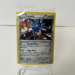 Pokemon Lucario 63/124 w/ Bisharp 64/114 & Zoroark 91/162 Sealed Promo Pack NM - Image 1