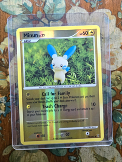 Pokemon TCG Minun 71/147 Supreme Victors Holo Common 2009 - Image 1