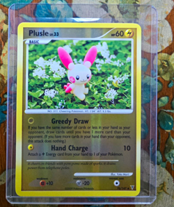Pokemon TCG Plusle 76/147 Supreme Victors Reverse Holo Common 2009 - Image 1