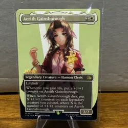 Aerith Gainsborough (Borderless) Final Fantasy Regular - Image 1