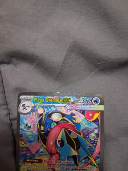 Pokemon TCG Mega Greninja EX 116/086 SIR, Factory Edge Lift, OBO - Image 2