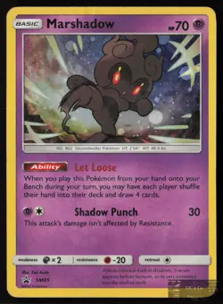 Marshadow - SM85 Holo P Sun & Moon Promo Pokemon NM/M - Image 1
