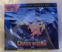 Pokemon Chaos Rising Elite Trainer Box Factory Sealed ETB - Image 1