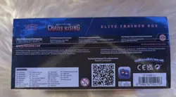 Pokemon Chaos Rising Elite Trainer Box Factory Sealed ETB - Image 3
