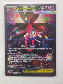 Pokemon TCG Mega Floette Ex 117/086 Special Illustration Rare Chaos Rising Mint - Image 1