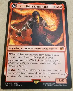 Clive, Ifrit's Dominant - #133 Regular - Final Fantasy - Mtg - Image 1