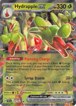 Hydrapple ex 14/142 Double Rare Stellar Crown Pokemon Near Mint - Image 1