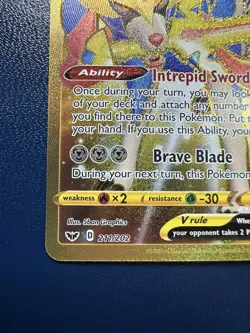 Zacian V 211/202 Holo - Pokemon Sword & Shield NM - Image 5
