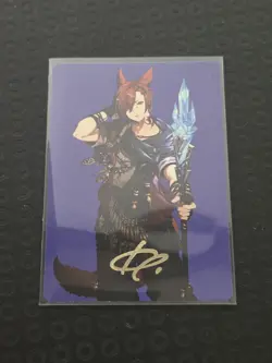 MTG Final Fantasy Art Series Gold Signature G'raha Tia, Scion Reborn 51/53 - Image 1