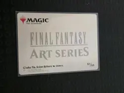 MTG Final Fantasy Art Series Gold Signature G'raha Tia, Scion Reborn 51/53 - Image 2