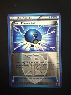 Team Plasma Ball 105/116 Reverse Holo - Plasma Freeze Pokemon - Image 1
