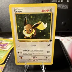 Eevee Team Rocket 55/82 Unlimited English Regular Common 1999 40 HP - Image 1