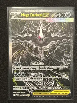 Pokemon ME05 Pitch Black Mega Darkrai ex 116/084 Special Illustration Rare - Image 1