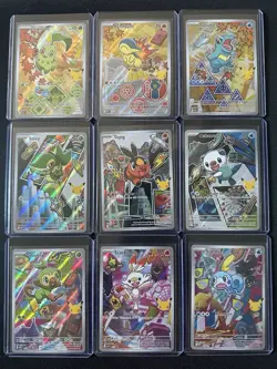 Pokemon First Partner Illustration Collection Series 2 - Full set of 9 - Image 1