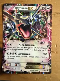Pokemon Rayquaza EX (Shiny) XY69 XY Holo Promo ENG Dragon 170 HP - Image 2