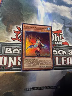 Yu-Gi-Oh! Chocolate Magician Girl Secret Rare Holo MVP1-EN052 1st Ed C15 2 - Image 2