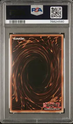 2002 Yugioh Jinzo PSV-000 Secret Rare PSA 9 MINT - Image 2