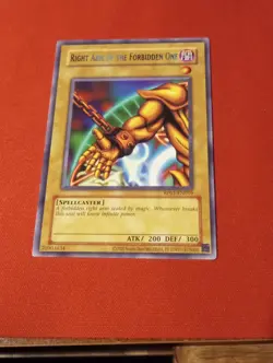 Right Arm Of The Forbidden One ( Rare) (RP01-EN019) Light Played Very Nice - Image 1