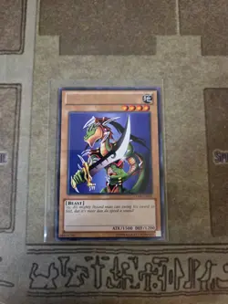 YUGIOH ALLIGATORS SWORD TU08-EN006 RARE UNLIMITED ED NM/VLP - Image 1