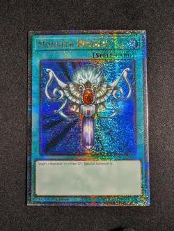 Yugioh - Monster Reborn RA03-EN052 1st Edition Quarter Century Rare NM - Image 1