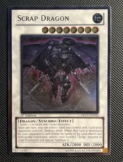 Konami Scrap Dragon DREV-EN043 Duelist Revolution Ultimate Rare Holo 1st Ed - Image 1