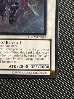 Konami Scrap Dragon DREV-EN043 Duelist Revolution Ultimate Rare Holo 1st Ed - Image 4