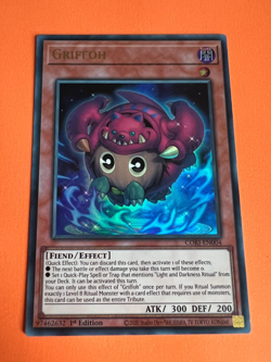 Yu-Gi-Oh! - Griffoh - CORI-EN004 - Ultra Rare - Chaos Origins - Image 1